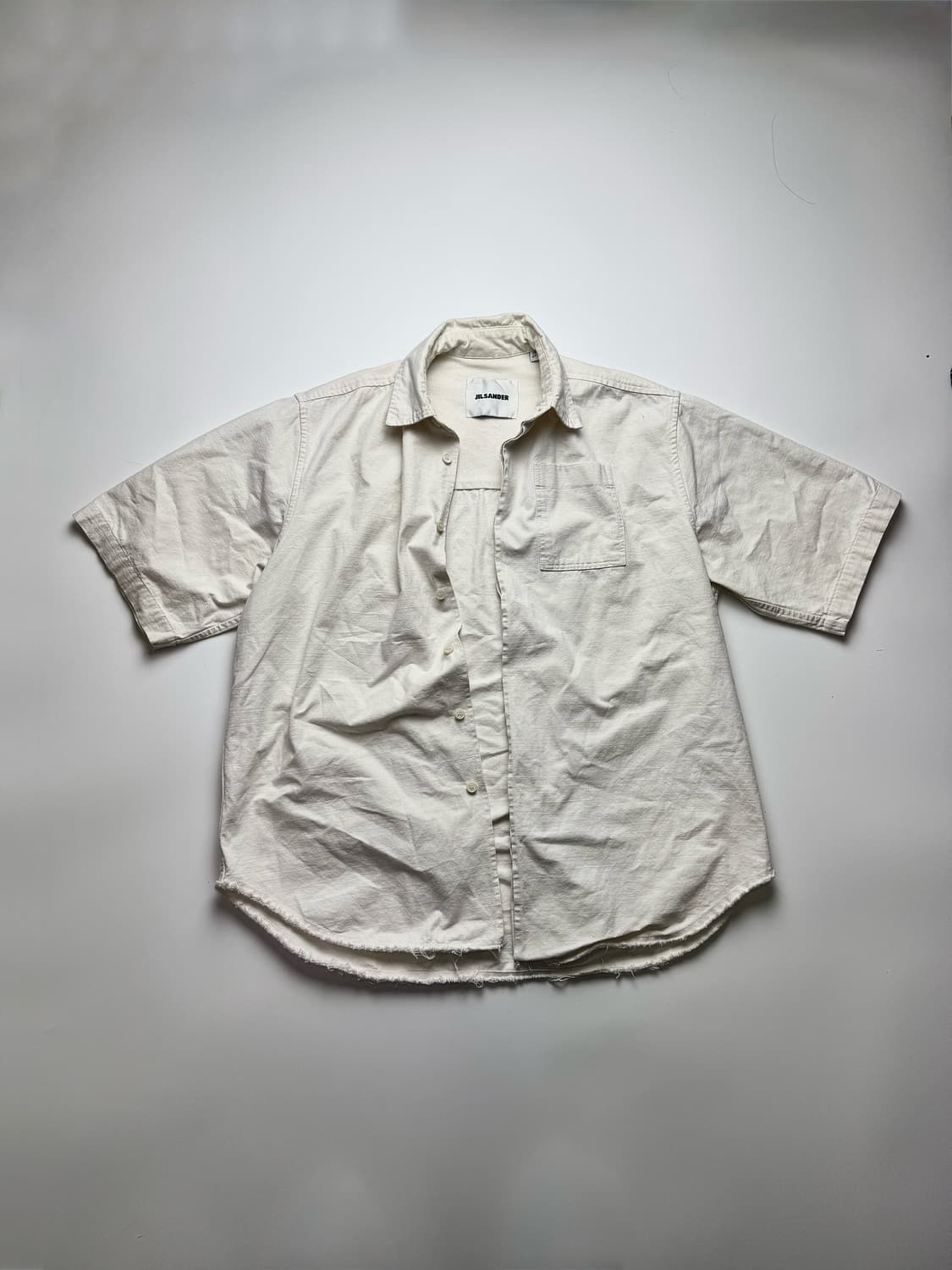 JIL SANDER Logo short-slrt-sleeved shirt 상품이미지1