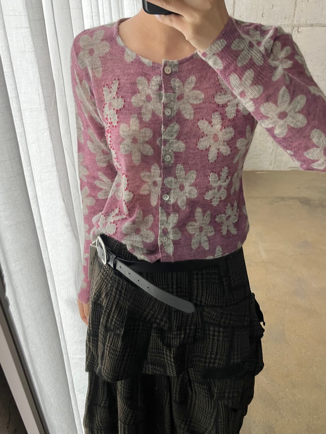 ATELIER SIX 플로럴 가디건 상품이미지5