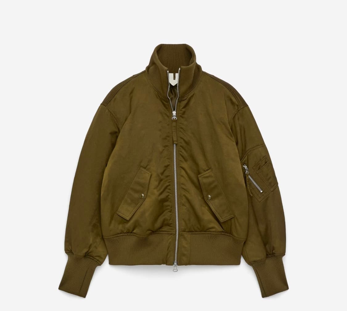 아르켓 여성 나일론 블루종 자켓 38사이즈 한번착용 상품이미지2