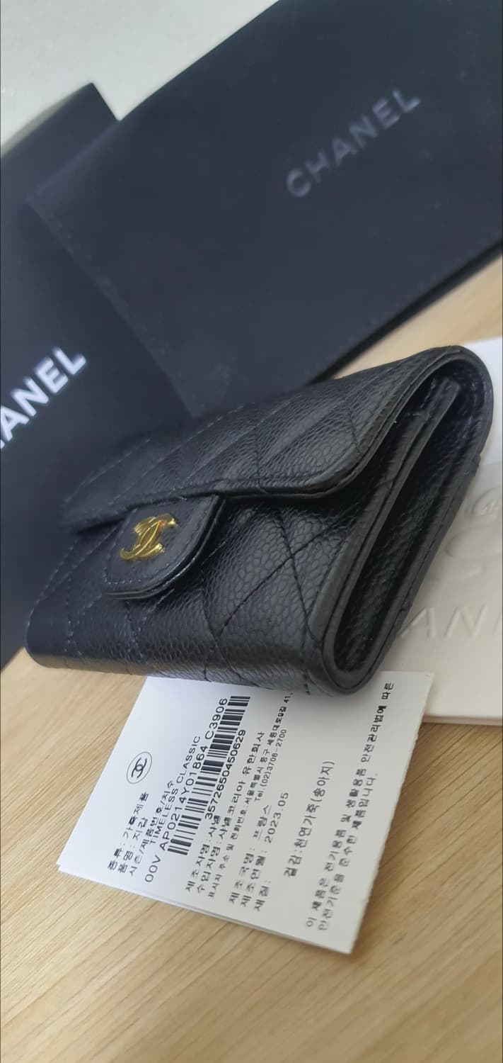 샤넬 캐비어 클똑 카드지갑/지갑 정품S급(보증서O) 상품이미지7