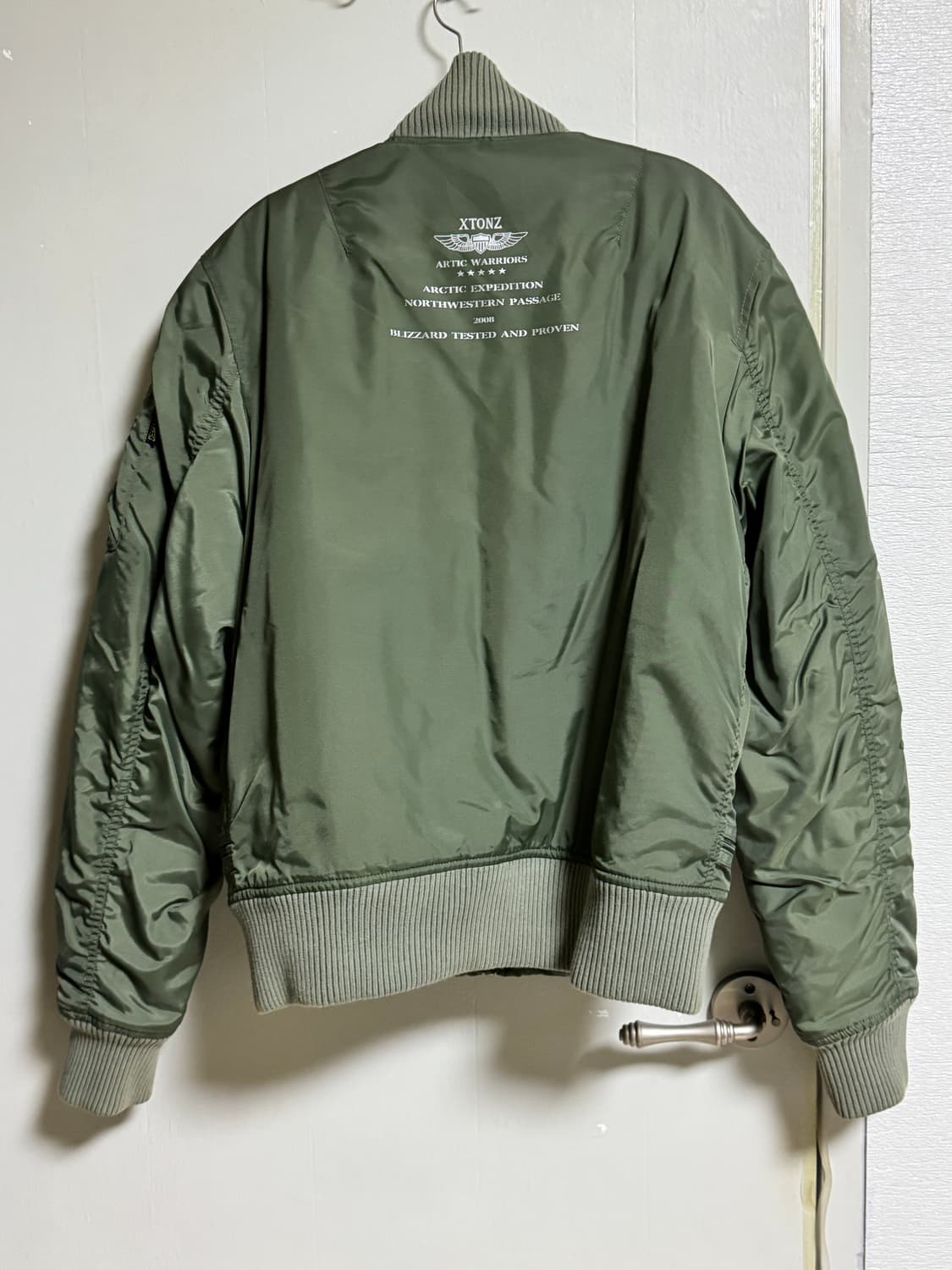 XTONZ MA-1 Falcon 항공 봄버 자켓 상품이미지3