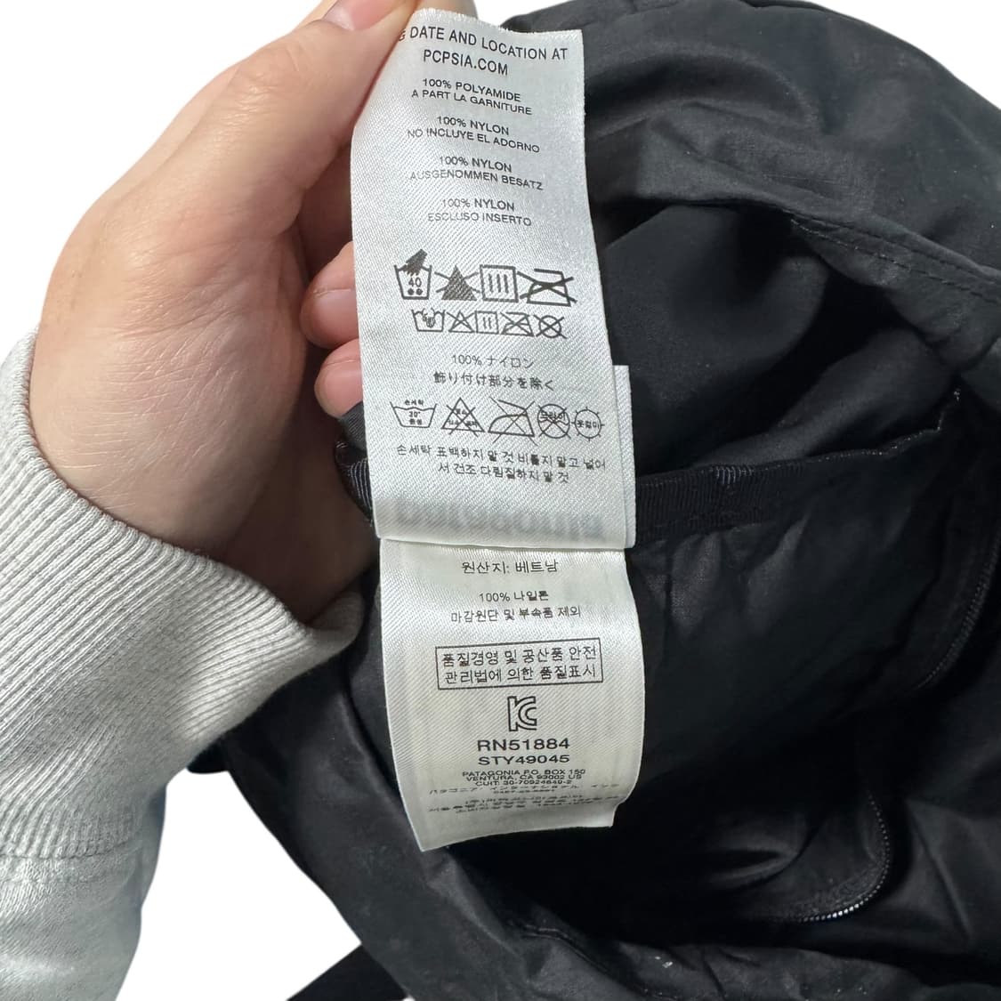 파타고니아 울트라라이트 블랙홀 백팩 상품이미지5