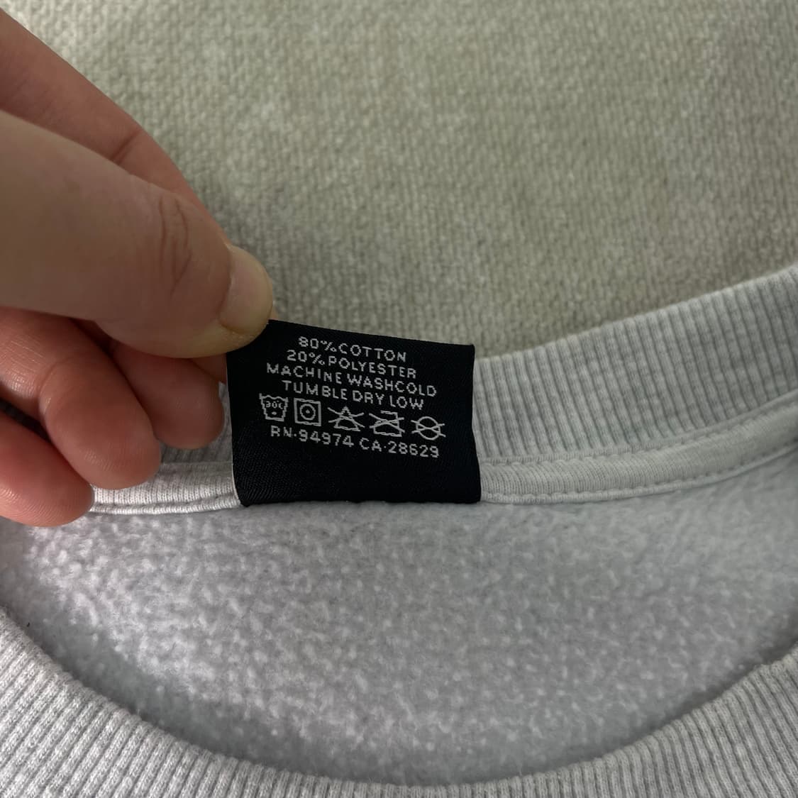 105 스투시 8볼 애쉬페더 맨투맨 상품이미지5