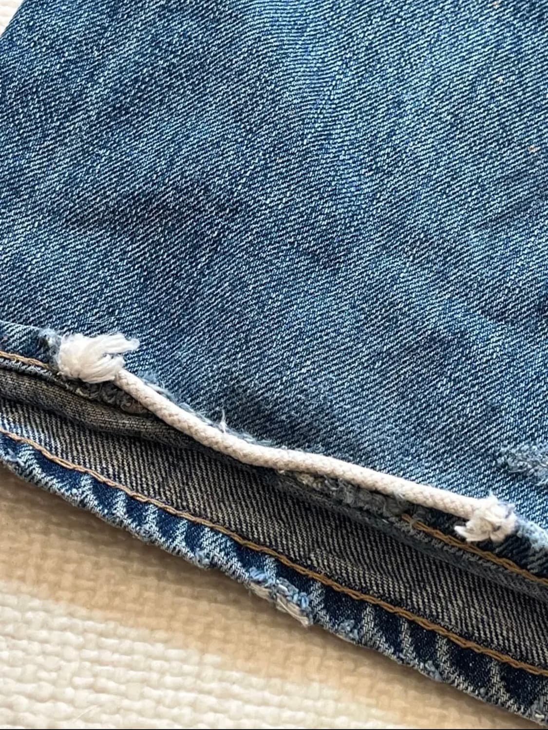 RRL VINTAGE REPAIRED SELVEDGE JEANS 상품이미지10