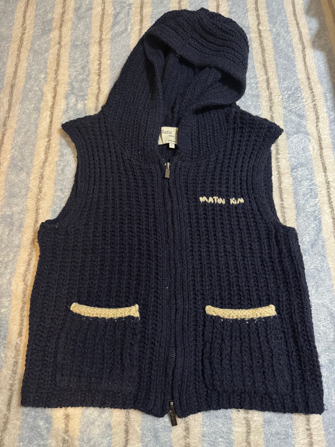 마뗑킴 니트조끼 상품이미지6