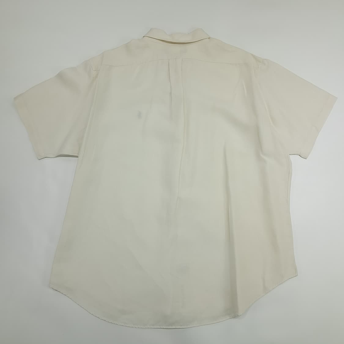 Co701 2XL 폴로 랄프로렌 아이보리 오프화이트 반팔 셔츠 남방 상품이미지8
