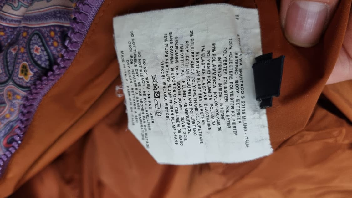 에트로 페이즐리 패딩 상품이미지9