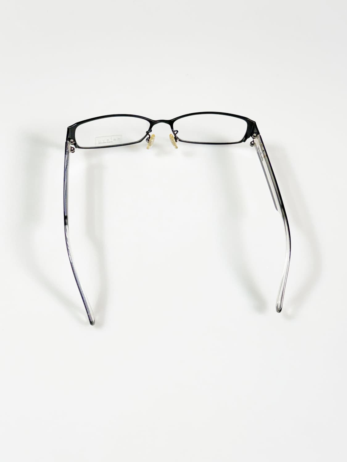 DEJAVU 블랙 메탈 슬림 스퀘어 빈티지 안경 상품이미지5