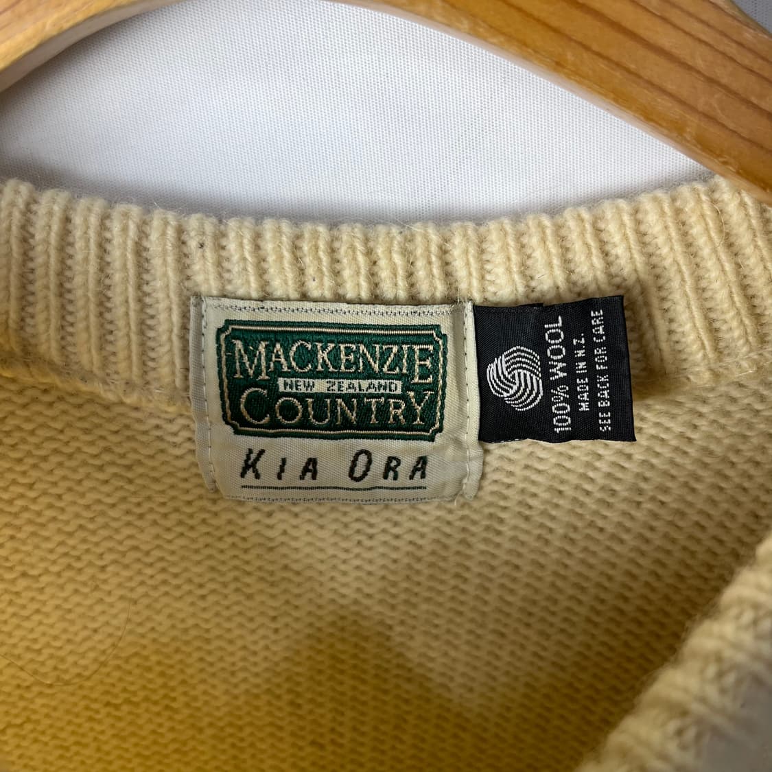 [American Vintage] 메이드 뉴질랜드 양 목장 울 니트 상품이미지4