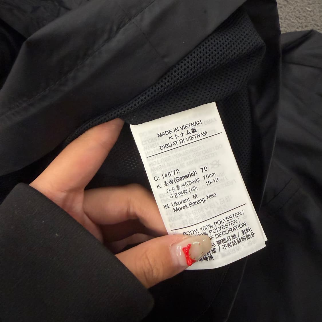 [정품/M,70] 나이키 ACG 키즈 스톰핏 컨버터블 바람막이 자켓 상품이미지6