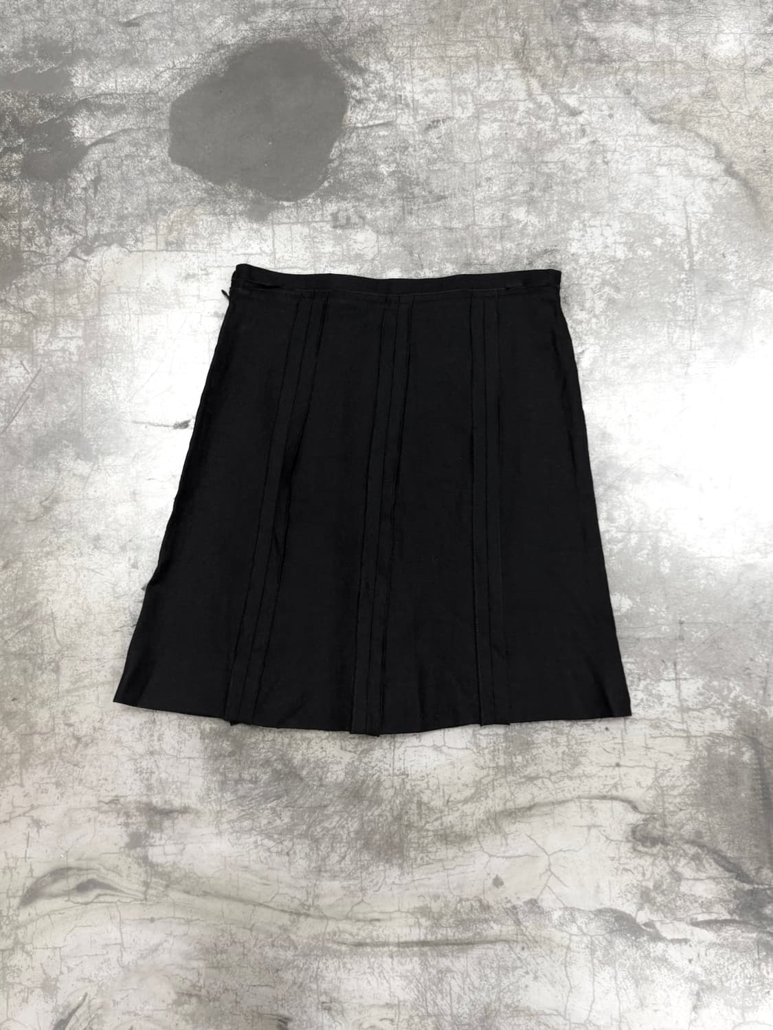 소니아 리키엘 러플 패널 린넨 스커트 상품이미지2