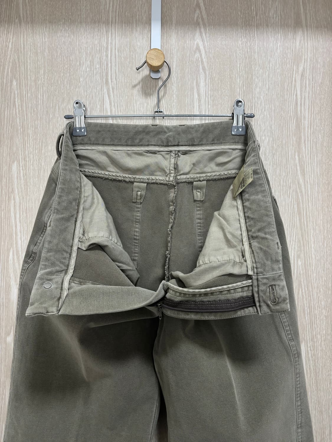 23FW)타임옴므 브러시드 코튼 팬츠82(32)/세피아브라운 상품이미지4