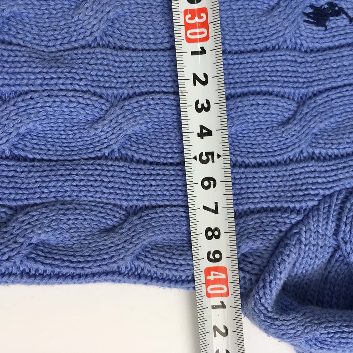 폴로 랄프로렌 신형 큐알택 케이블 걸즈 니트 가디건(S) 상품이미지10