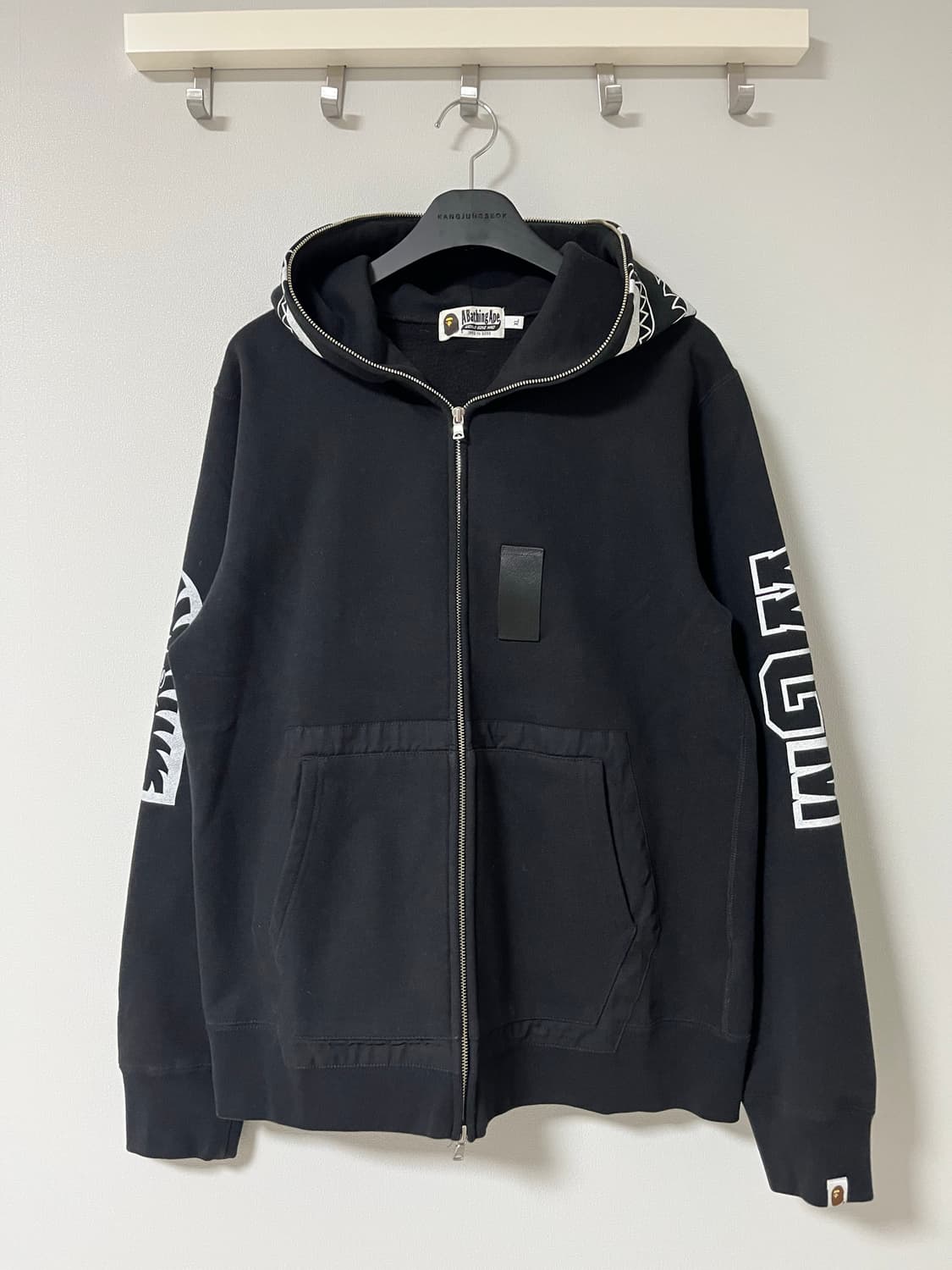 베이프 샤크 후드집업 xl 상품이미지1