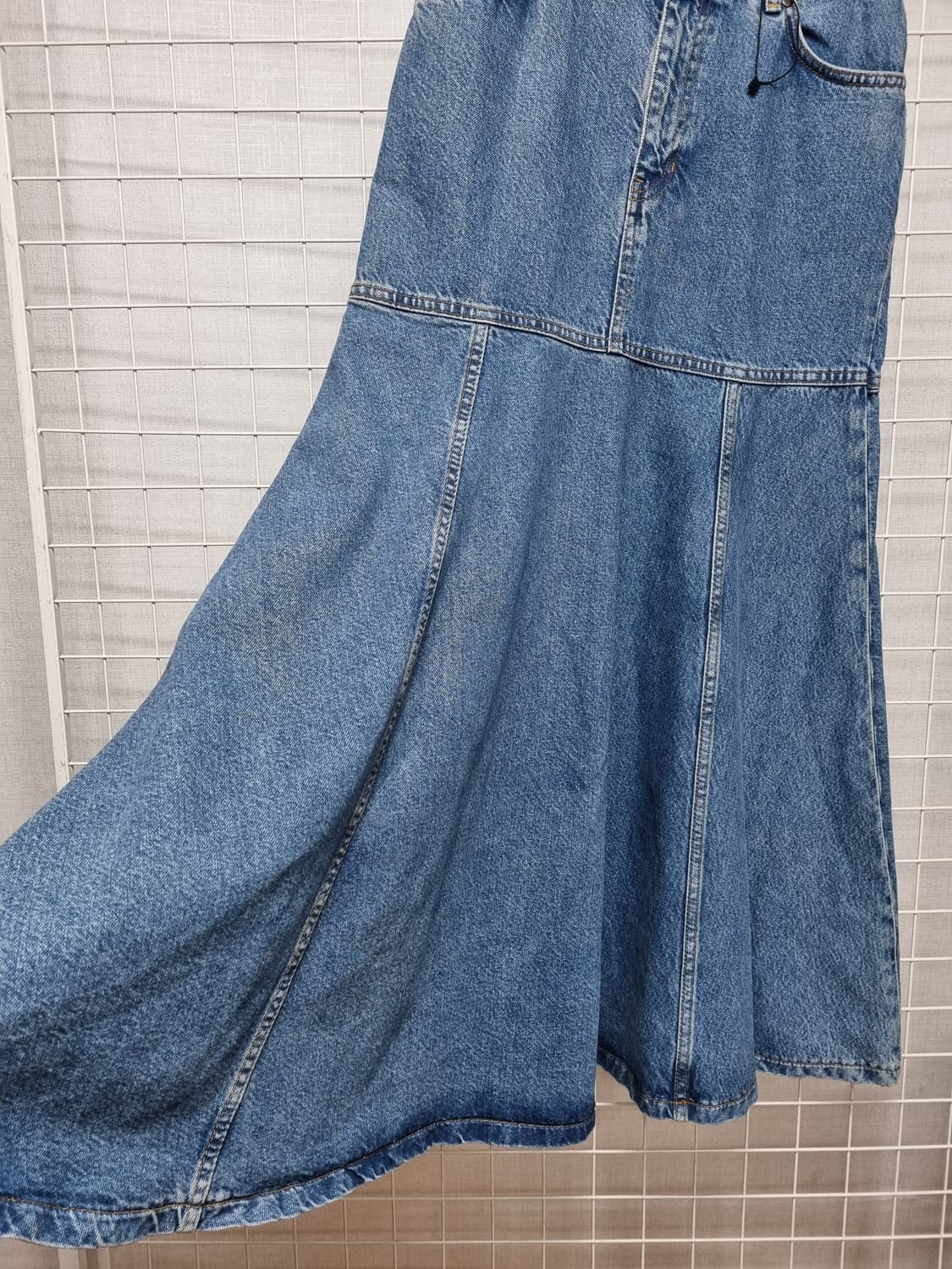 (새상품) 자라 청치마 청스커트 27인치 상품이미지3