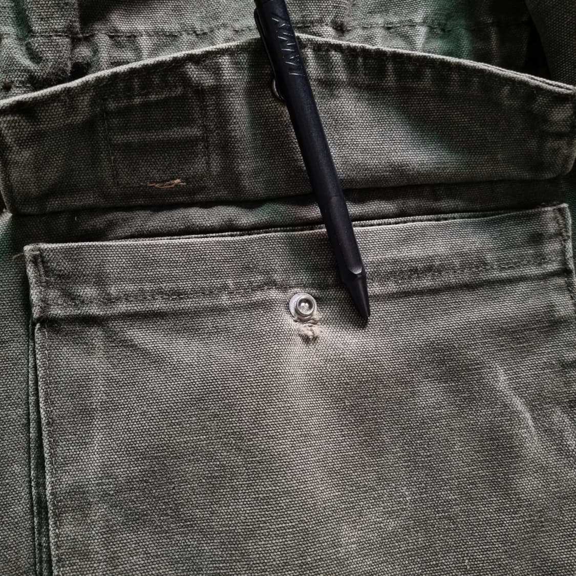 00s USA 칼하트 C46 모스그린 파카 L sz 상품이미지6