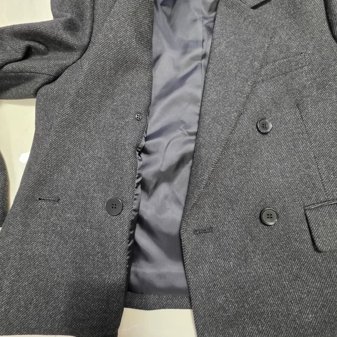 1772 [Jason Wu] 그레이 더블 버튼 자켓 77 상품이미지5