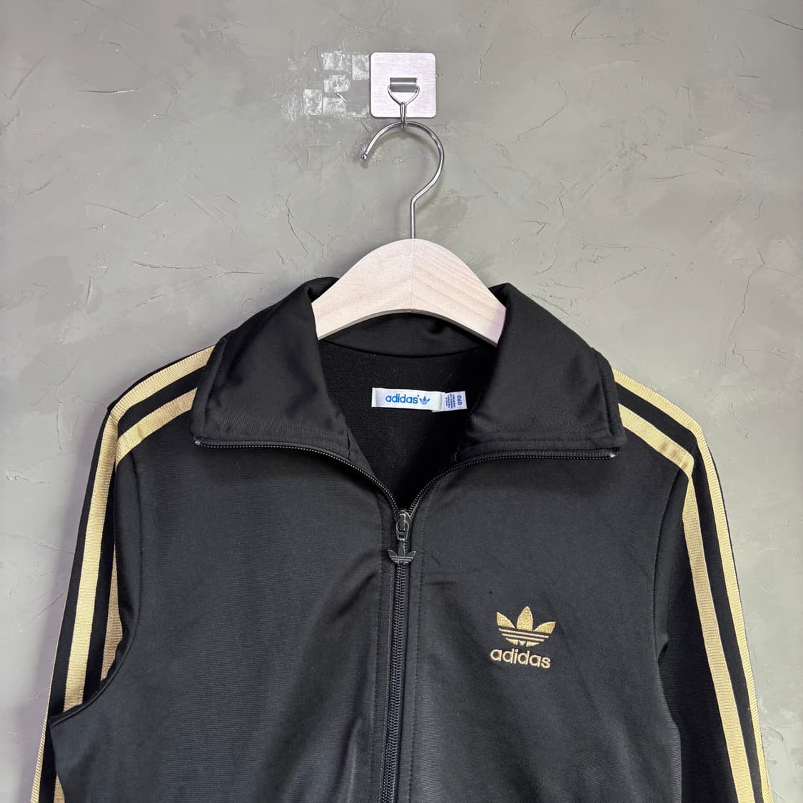 아디다스 파이어버드 백로고 져지 트랙탑 검금 상품이미지2