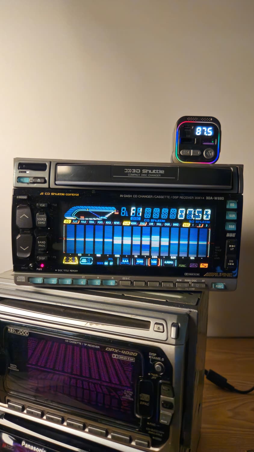 Y2k 이퀄러이저 Alpine 플레이어 상품이미지1