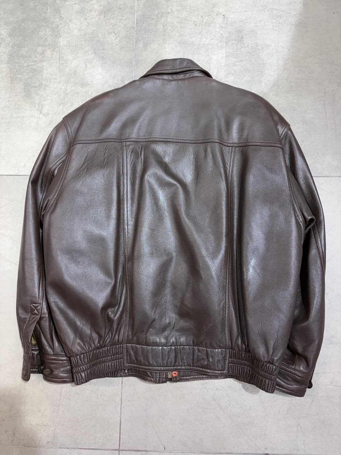 90s 입생로랑 양가죽 봄버자켓 상품이미지5