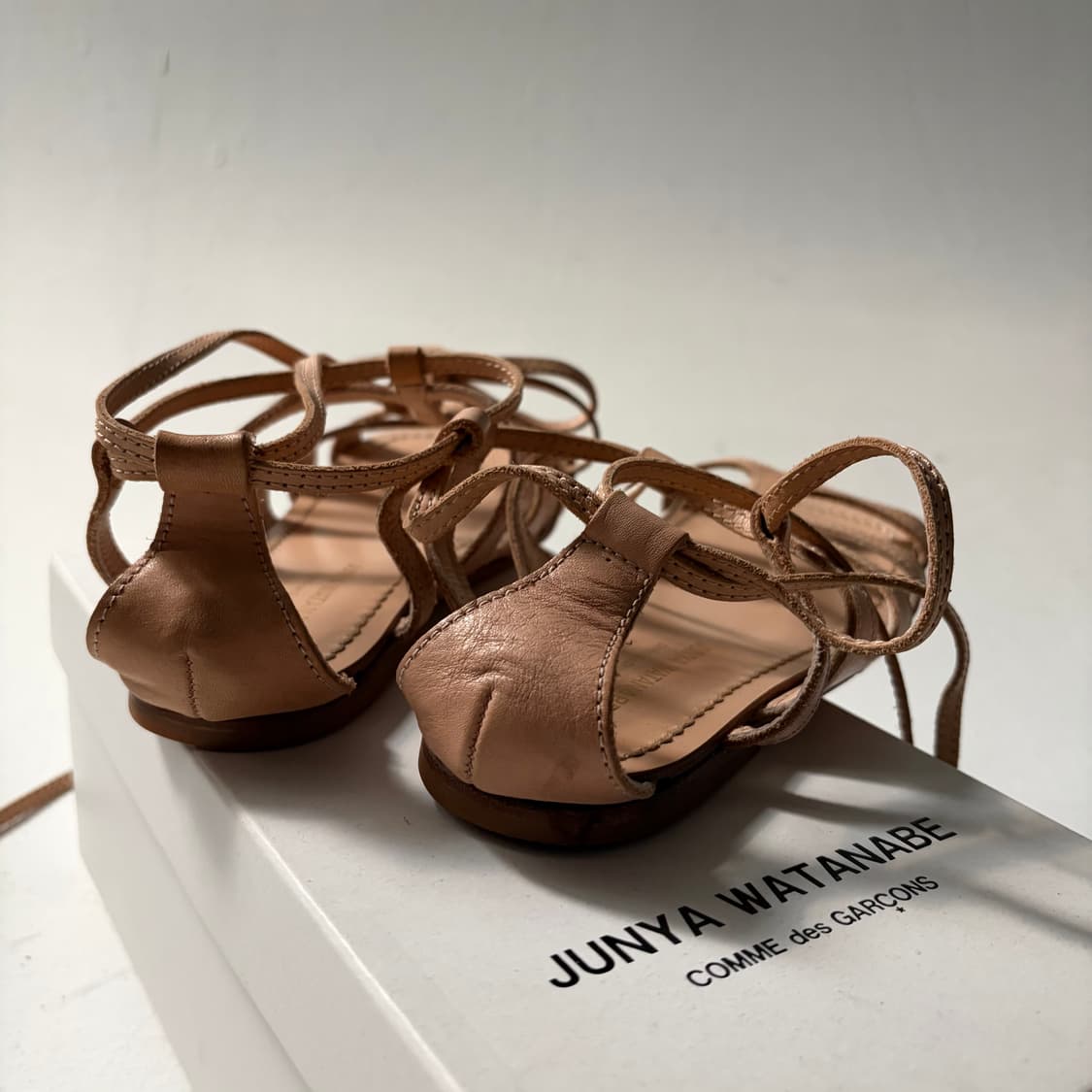 Lace-Up Leather Sandals 상품이미지4