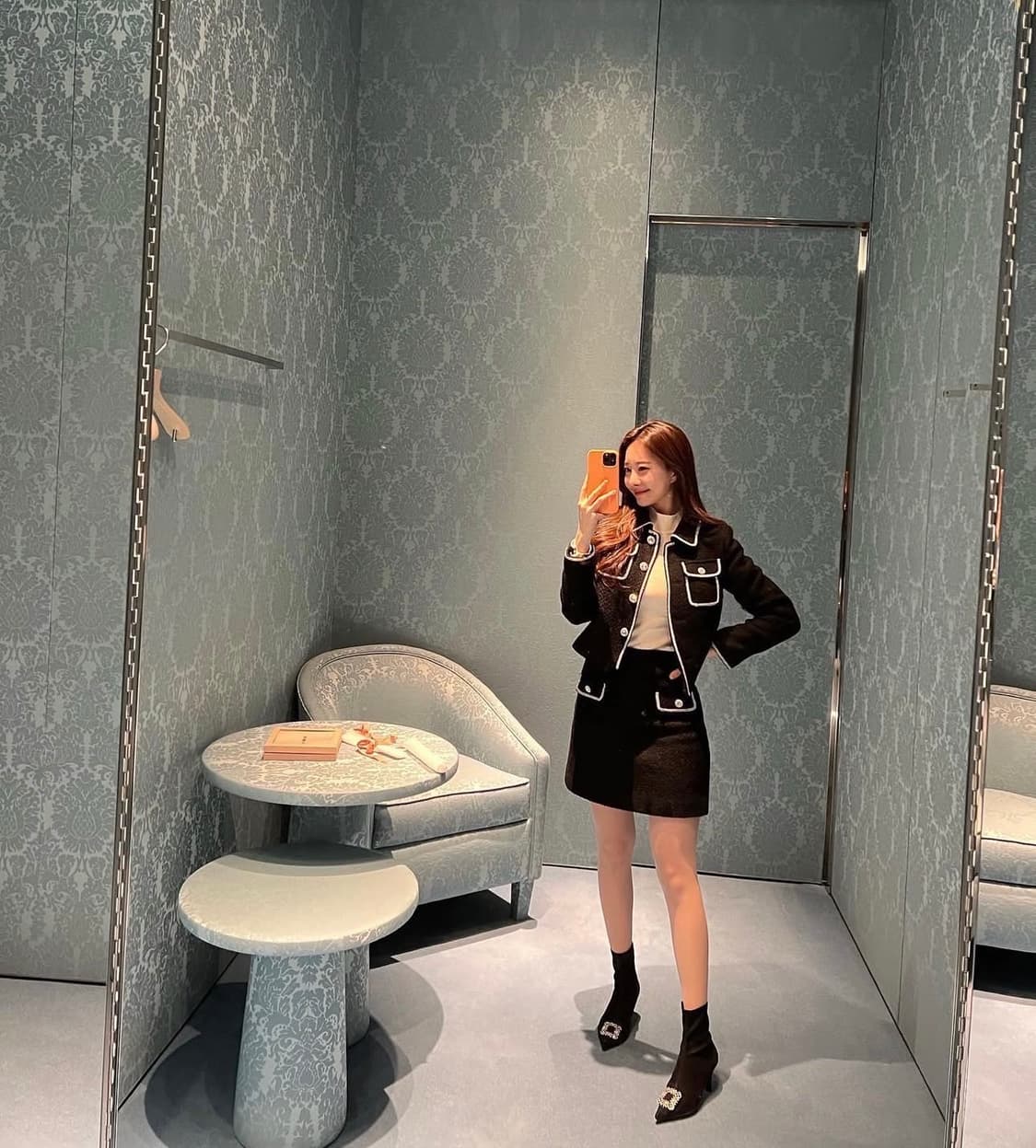 로아르 (미우미우) 트위드 세트 S 상품이미지3