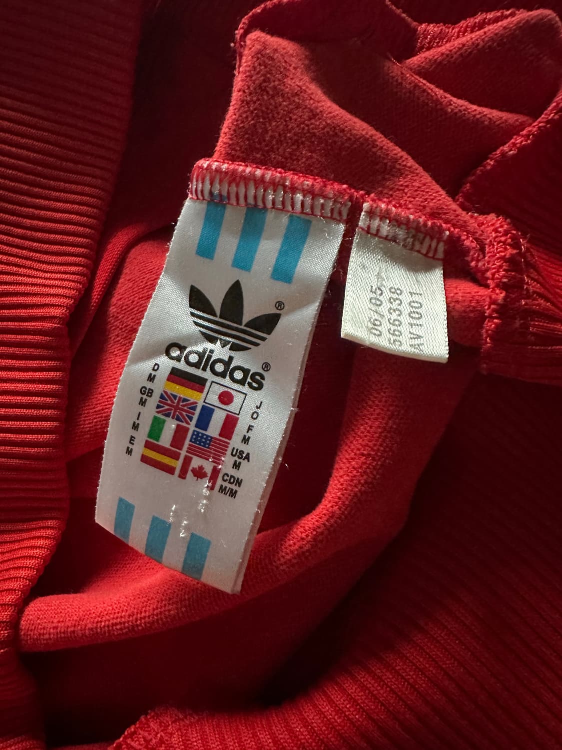 대장급) 90s 아디다스 ADIDAS 체코 트랙탑 져지 상품이미지6