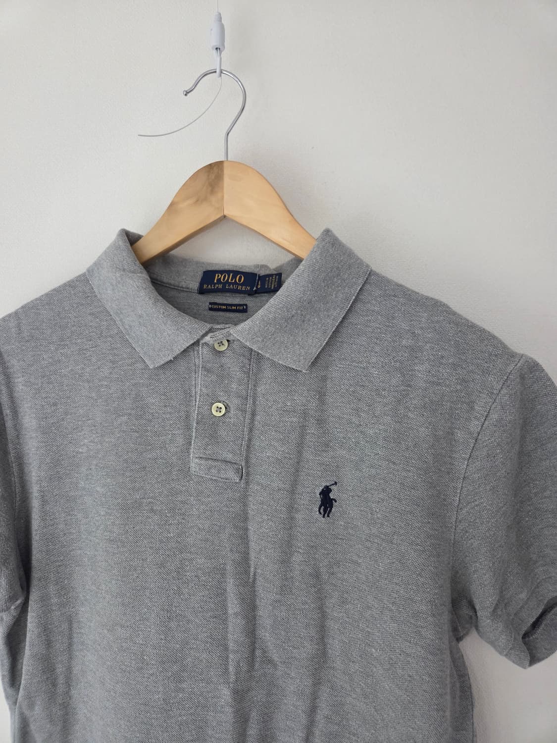 폴로랄프로렌 그레이 반팔카라티(95사이즈) 상품이미지4