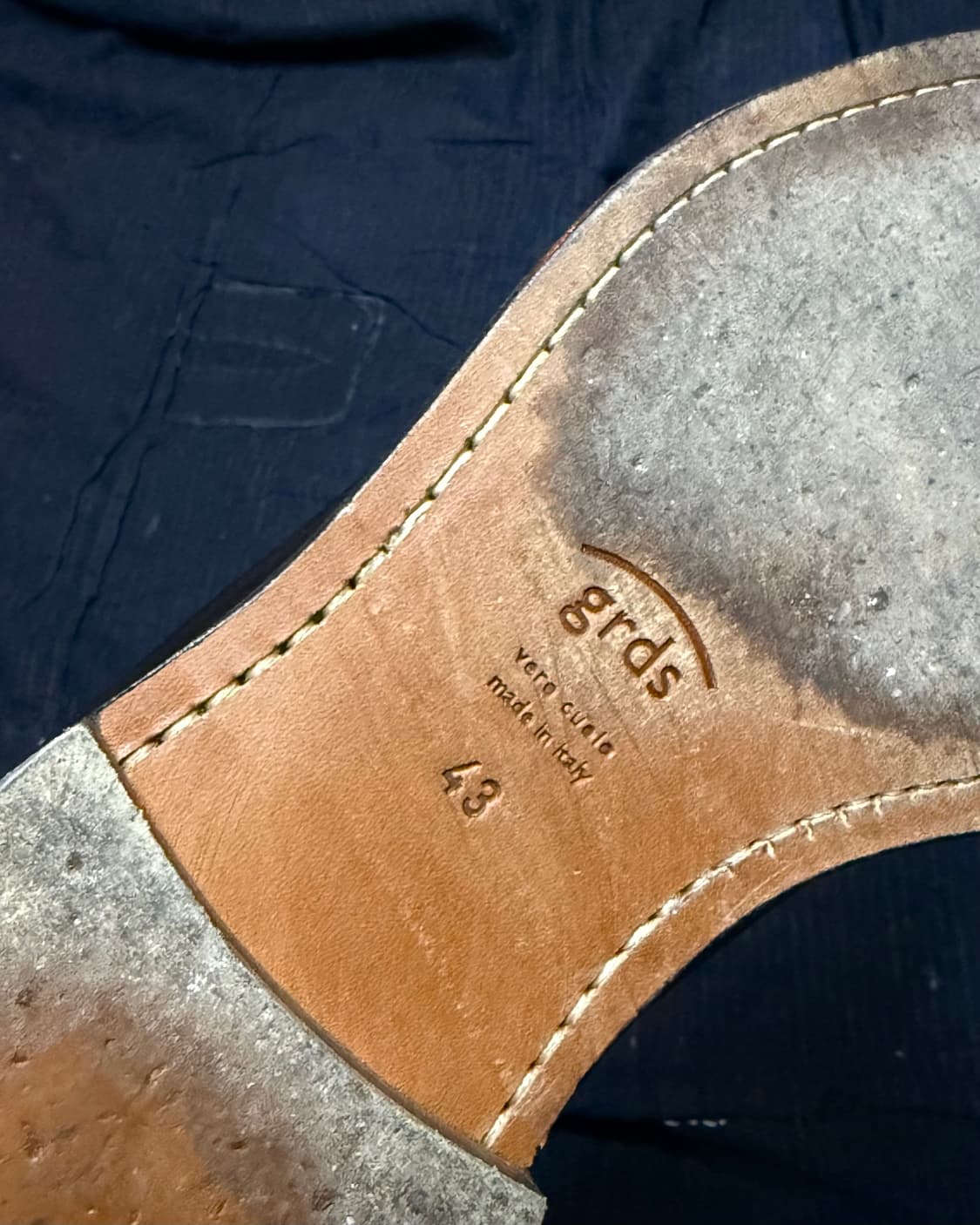 그라더스 로퍼 01 레더 블랙 43 상품이미지5