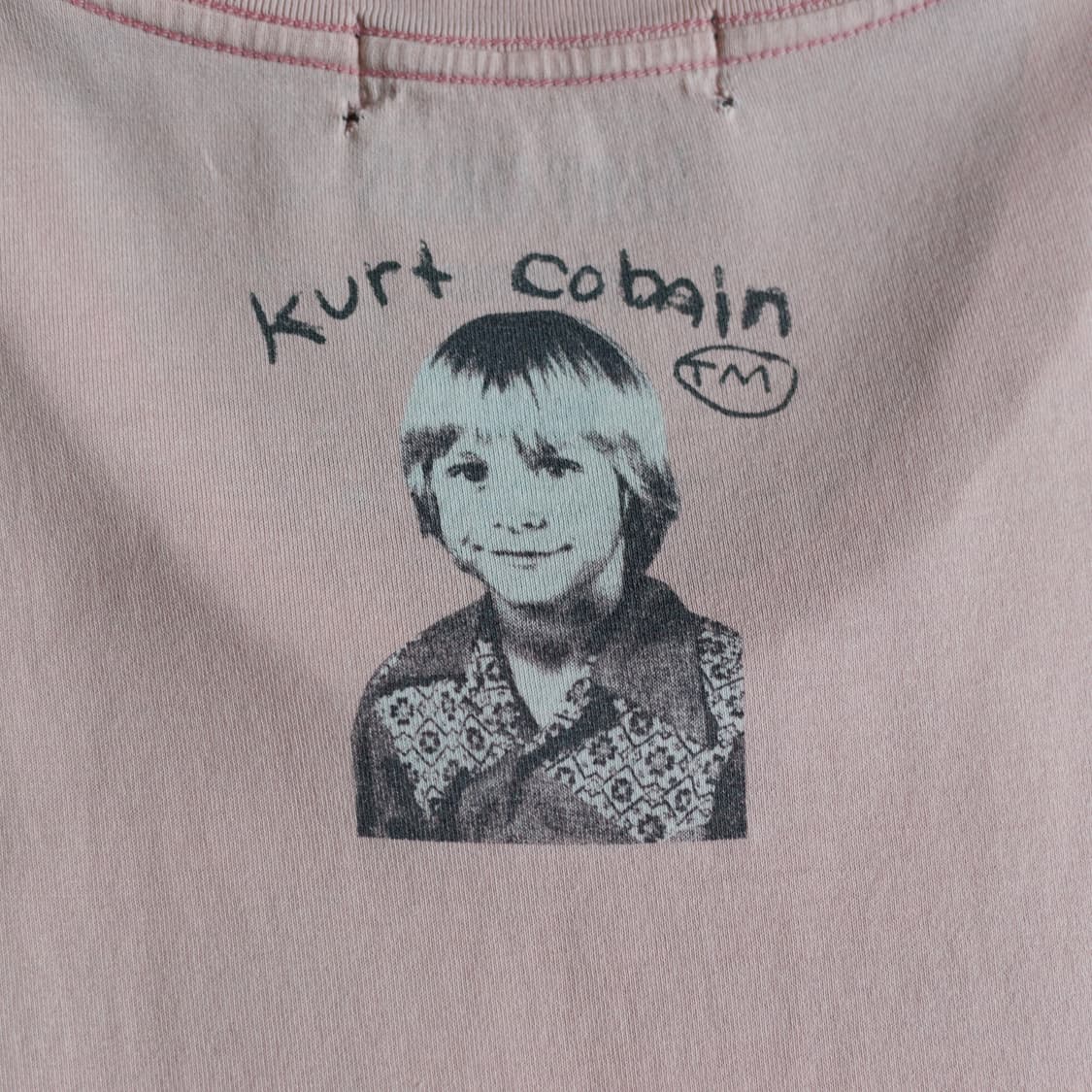 Hysteric Glamour ‘Kurt Cobain’ 1/2 tee 상품이미지5