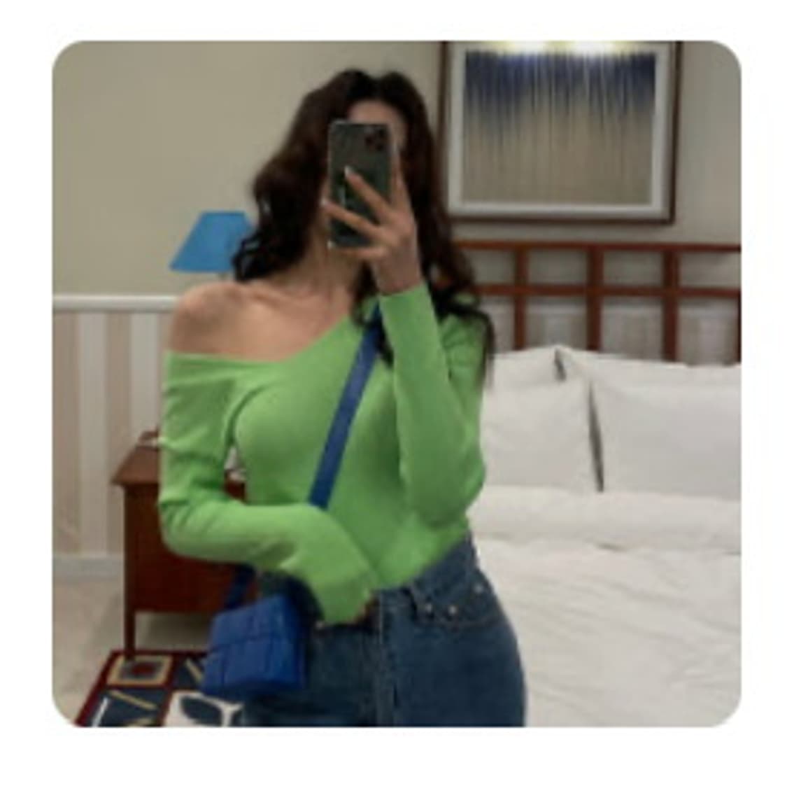 에이드 애플니트 - 연두 상품이미지2