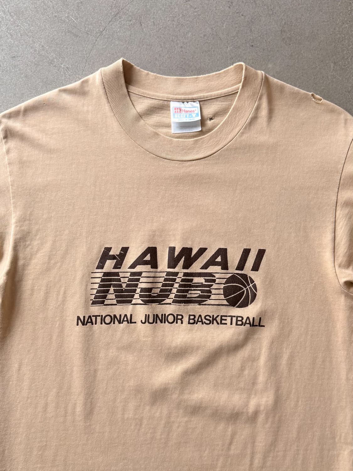 90s Hawaii NJB Distressed 5 tee 상품이미지7