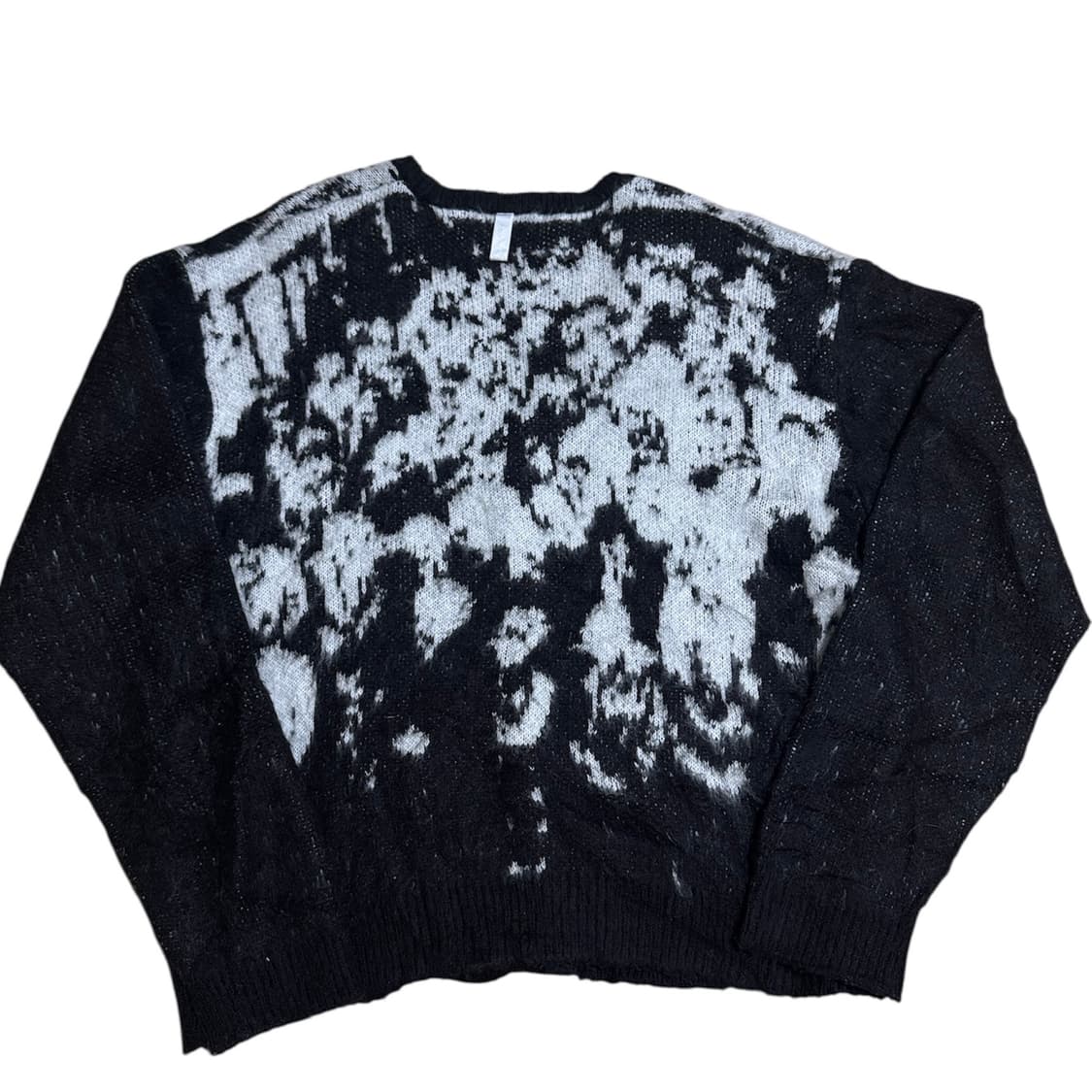 노매뉴얼 헤어리 가디건 블랙 상품이미지7