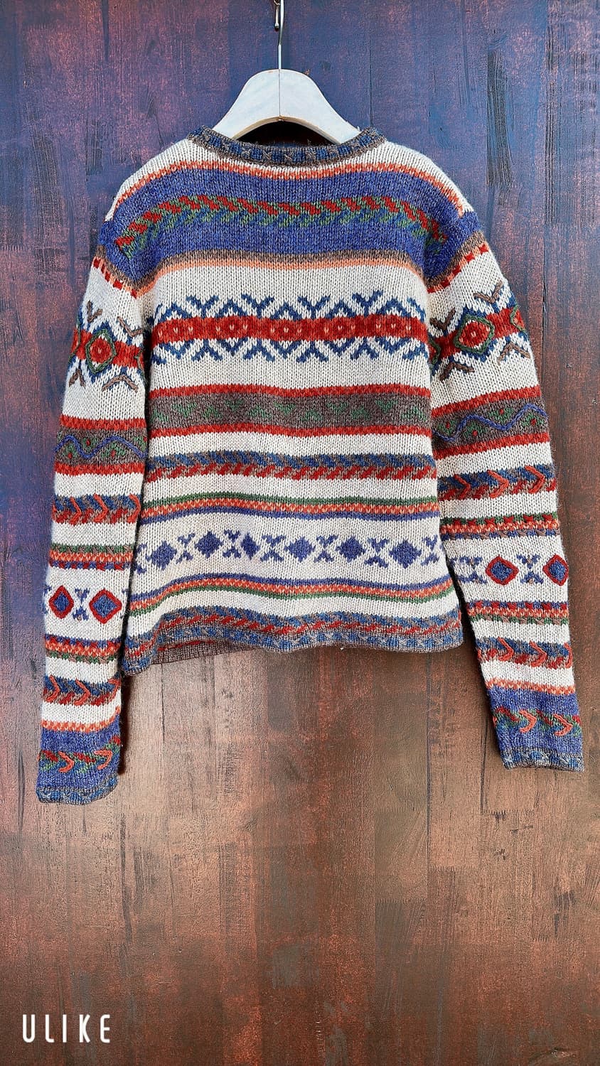 노르딕(Nordic) 스타일의 니트 가디건 상품이미지5