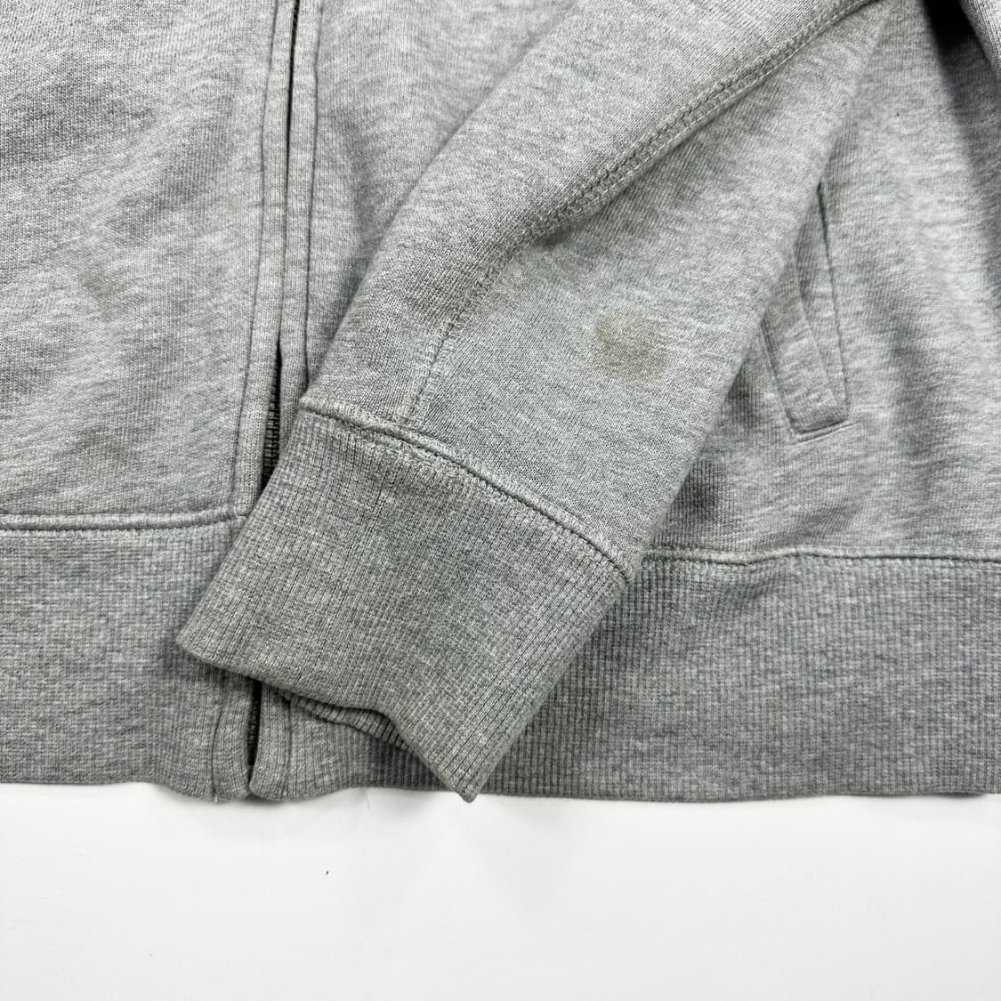 나이키 스우시 그레이 코튼 트랙탑 져지 (L 여성추천) 상품이미지6