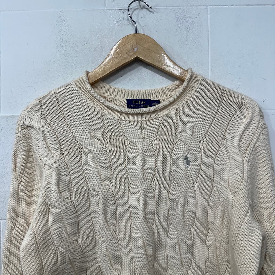 폴로 랄프로렌 꽈배기 니트 상품이미지2