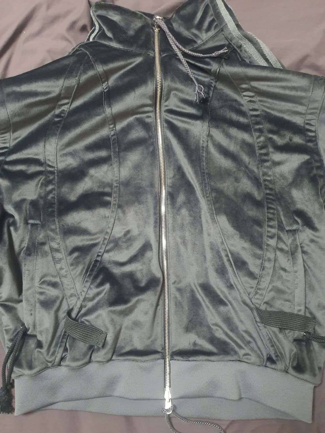 아디다스 X 송 포 더 뮤트 트랙져지 블랙 us L사이즈 상품이미지8