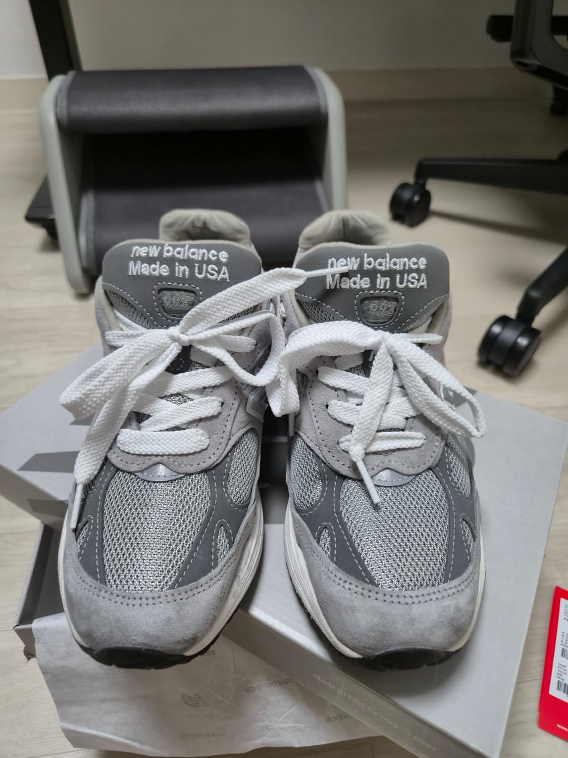 뉴발란스 993 우먼스 그레이 245mm 상품이미지1