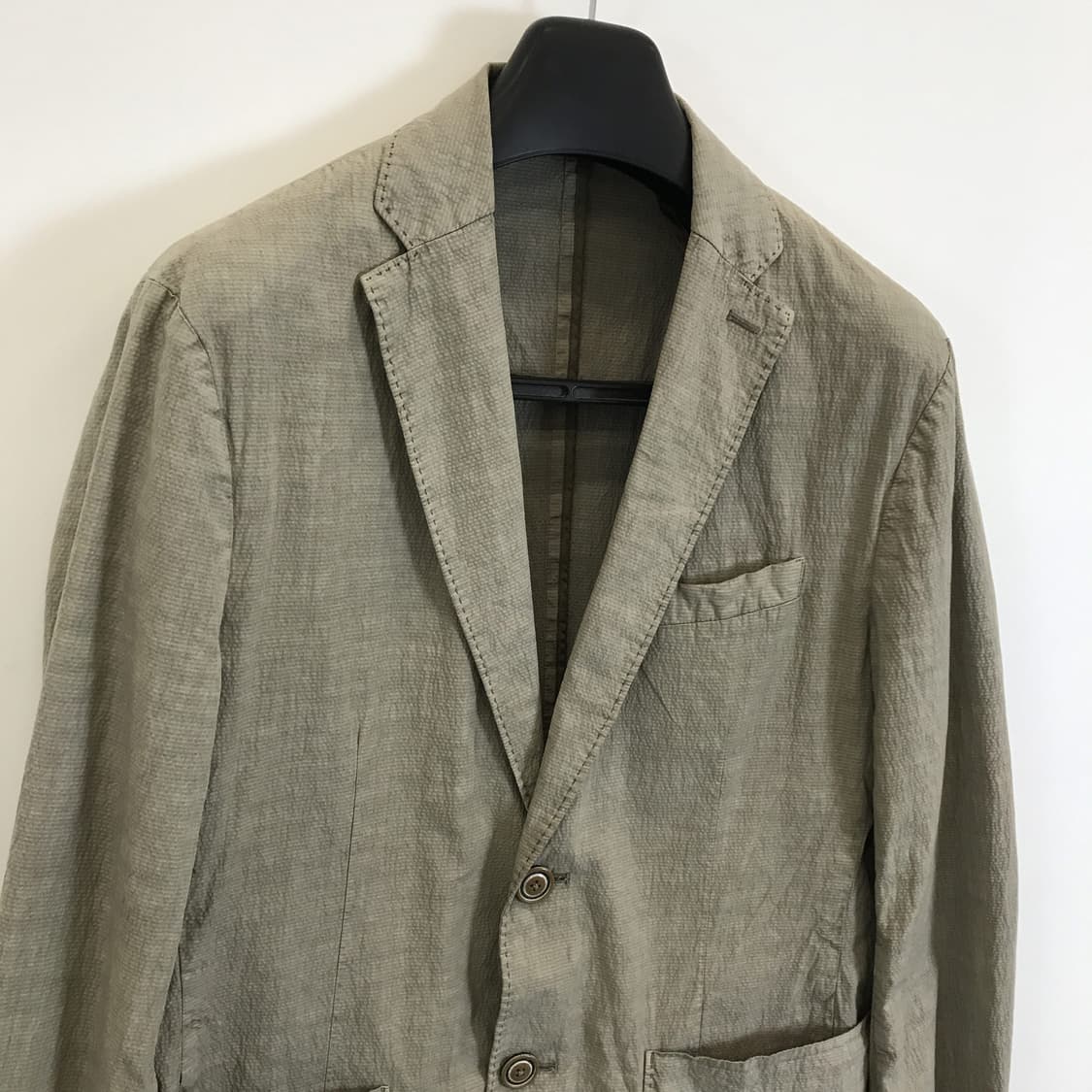 헨리코튼 이태리 가먼트다잉 코튼자켓 [100] 상품이미지2