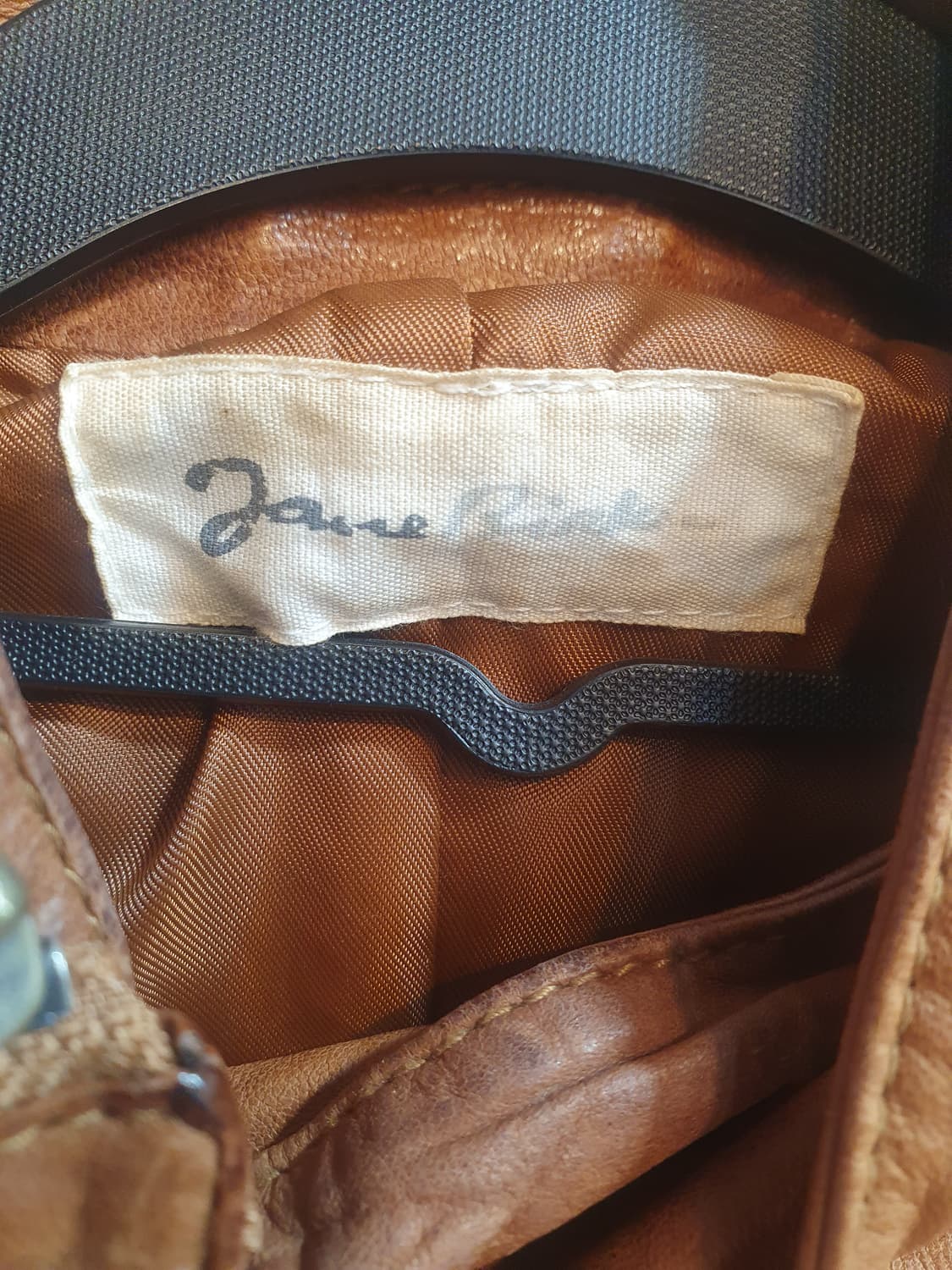 Jane Birkar브라운 가죽 자켓 상품이미지6