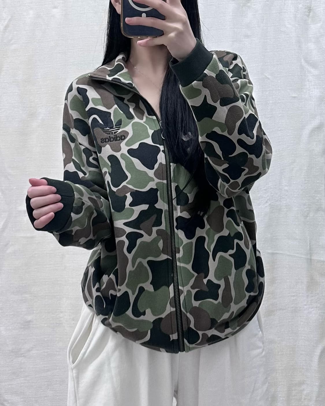 아디다스 카모 집업 상품이미지1