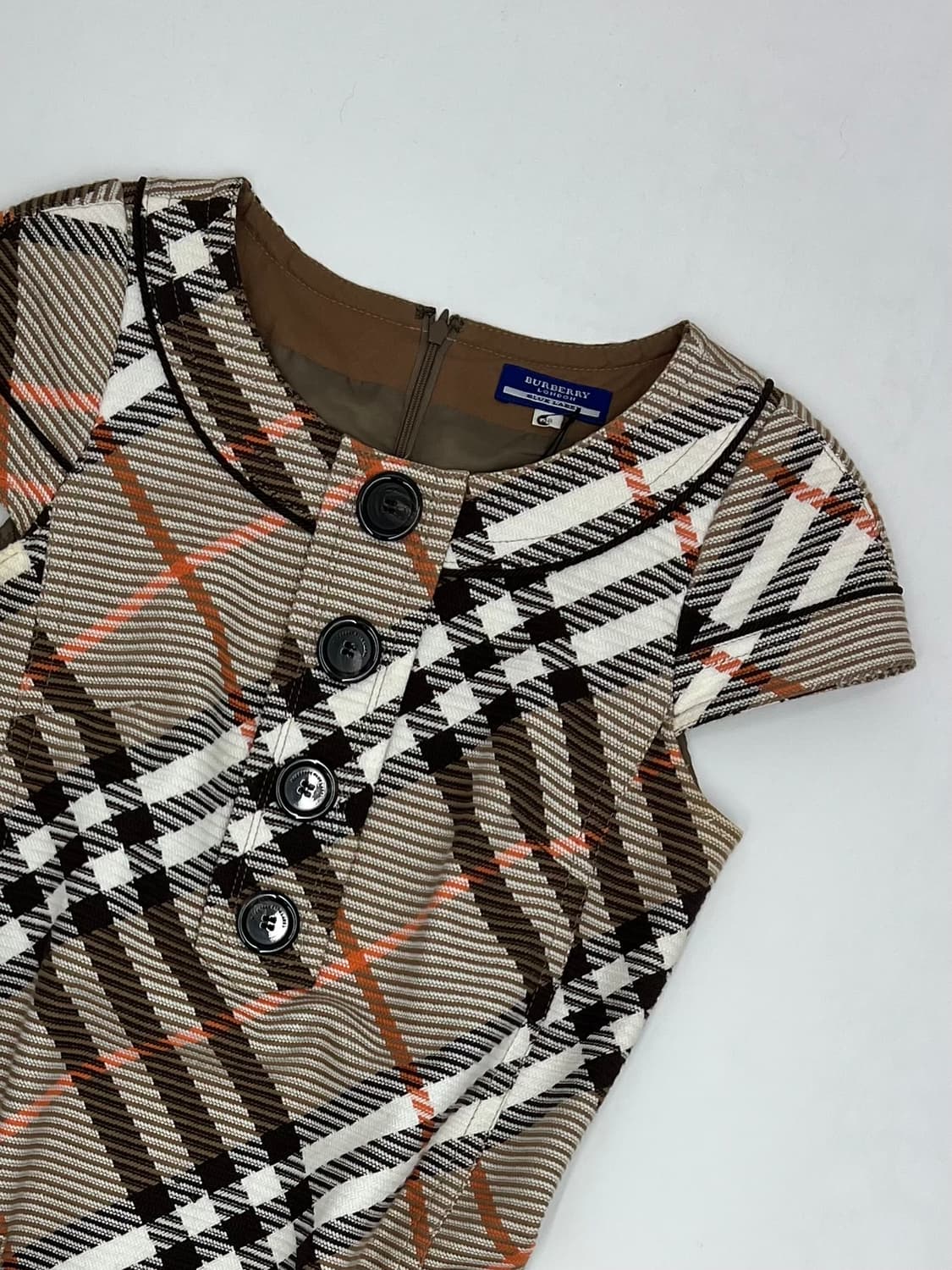 버버리 블루라벨 노바 체크 원피스 상품이미지2