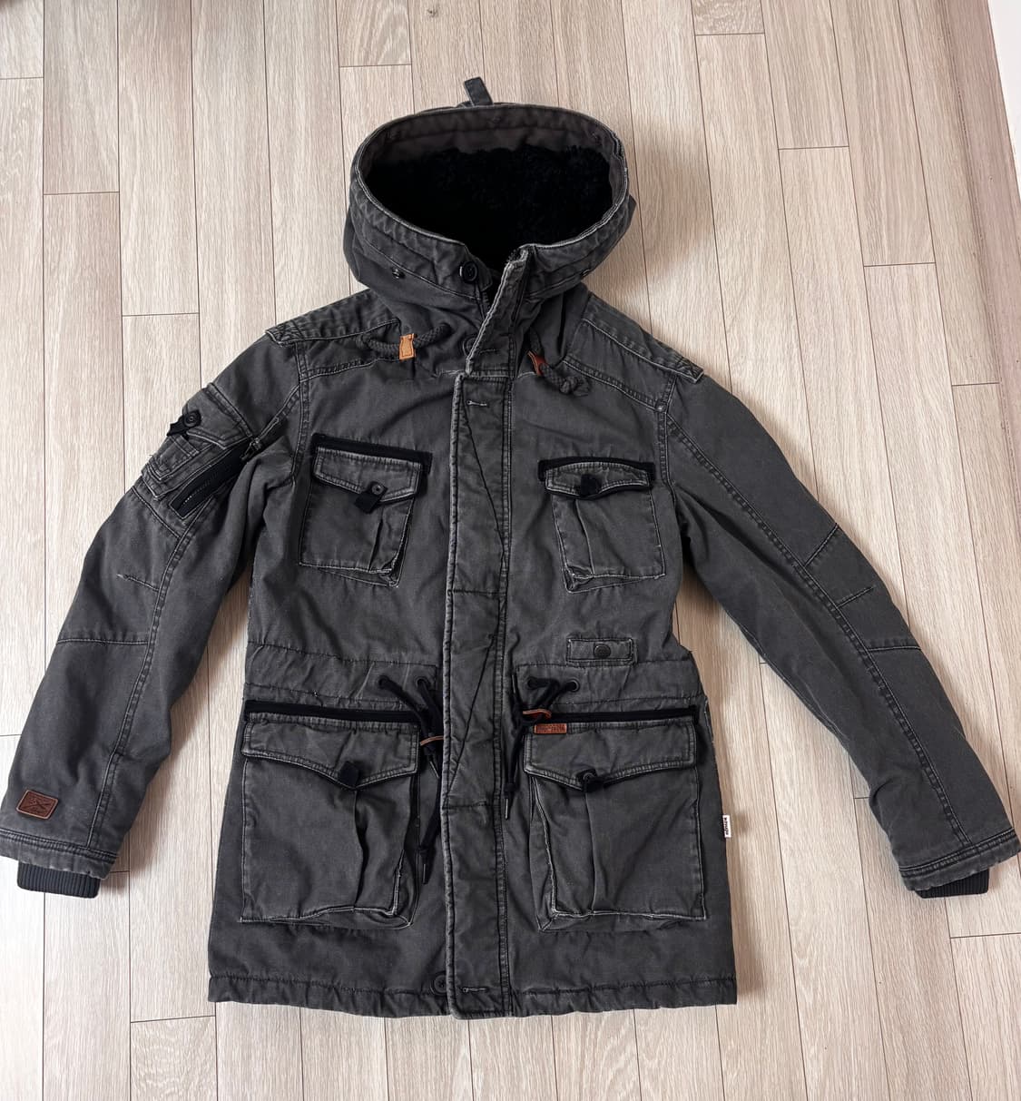 khujo  쿠조 워시드 밀리터리 멀티 포켓 자켓 상품이미지1