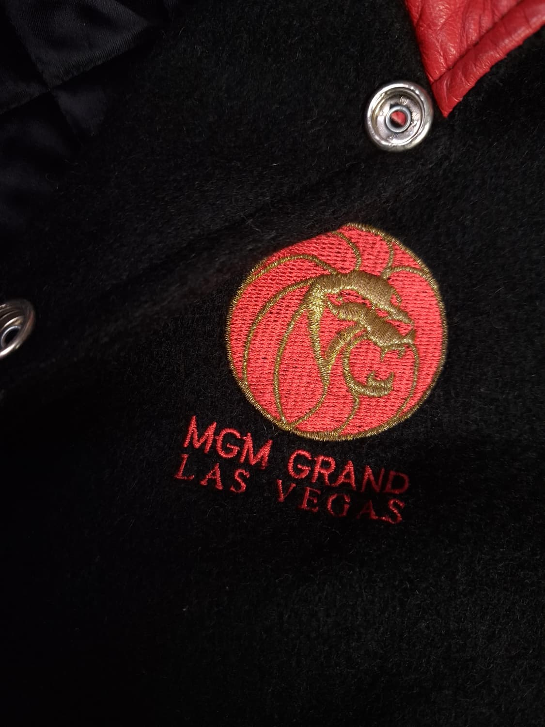 오리지날 미국제조 MGM 라스베가스 헐리웃 바시티점퍼 상품이미지4