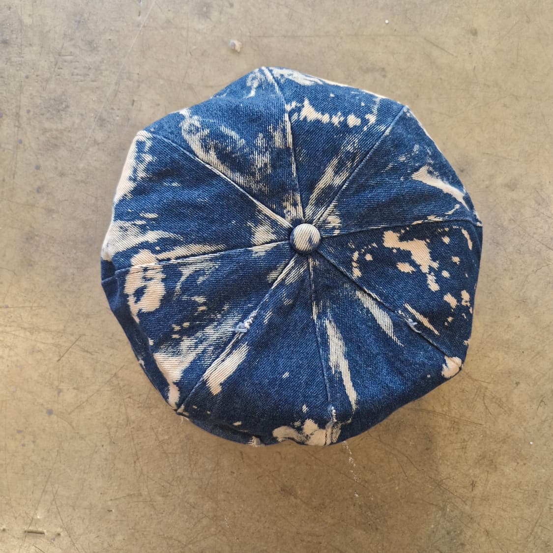 타이다이 나염 데님 워싱 헌팅캡 뉴스보이캡 새상품 상품이미지2