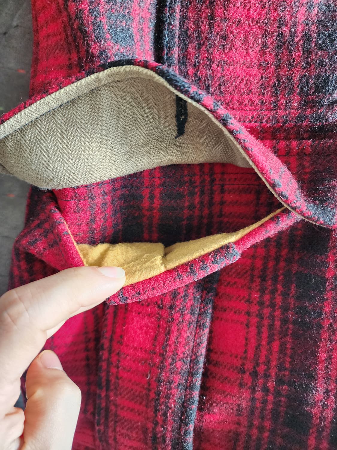 (남여공용) 울리치 버팔로체크 헌팅자켓 상품이미지5