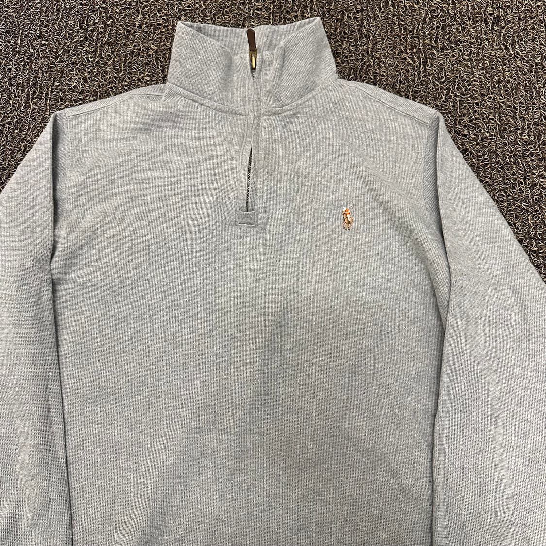 POLO 폴로 랄프로렌 신상 반집업 여성 니트 M 상품이미지2