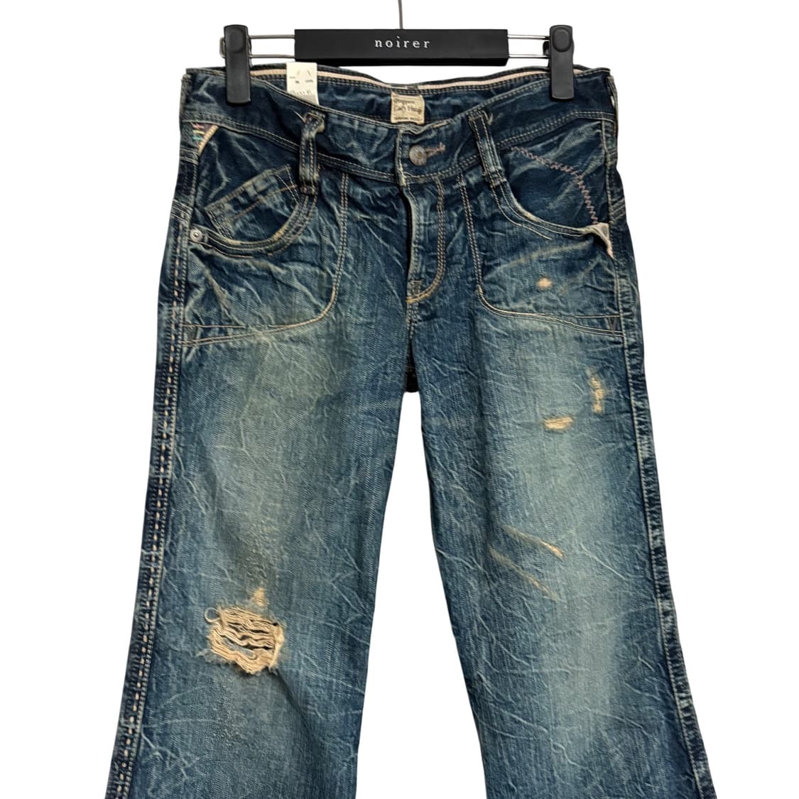 빈티지 로우라이즈 부츠컷 플레어진 새제품 26-27 상품이미지3