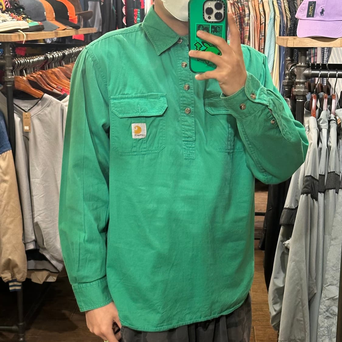 [HI] 칼하트 셔츠 그린 상품이미지4