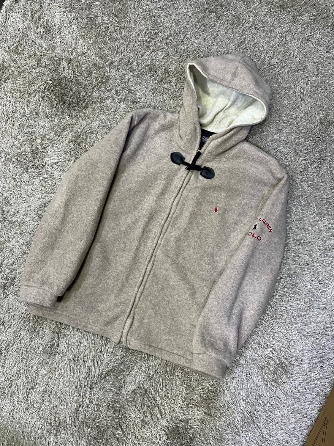 폴로 후리스 후드집업 상품이미지2